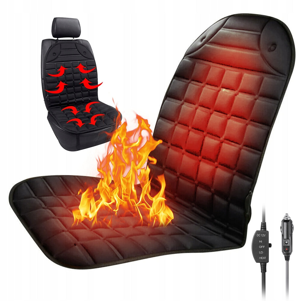 HEATING PAD CAR SEAT 12V STRAP NON-SLIP ATTACHMENT