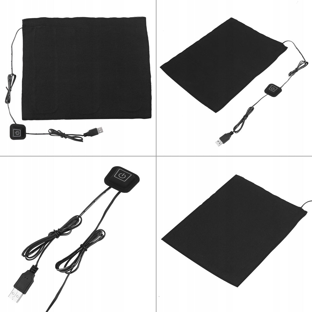 HEATING mat with REGULATOR back heater Joints Muscles Belt Batteries included no