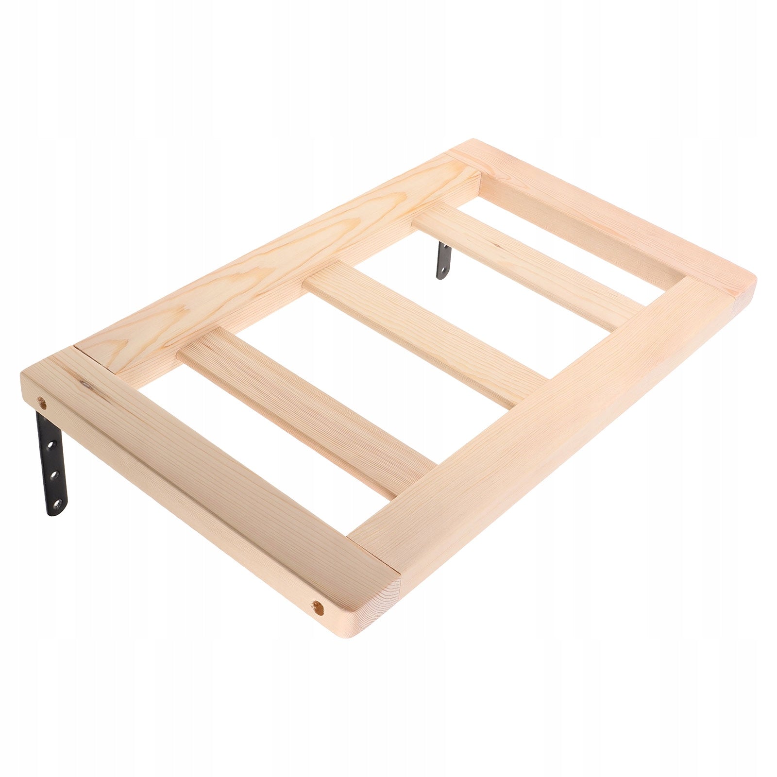 HEAVY DUTY TODDLER BED RAIL WITH NATURAL WOOD SAFETY BARRIER Brand no brand