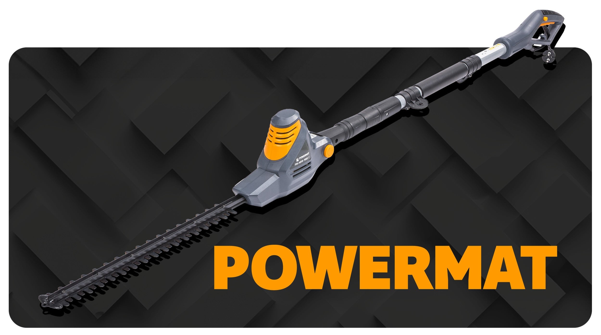HEDGE ELECTRIC SHEARS ON BOOM 900W ADJUSTABLE BOOM Product weight with unit packaging 5 kg