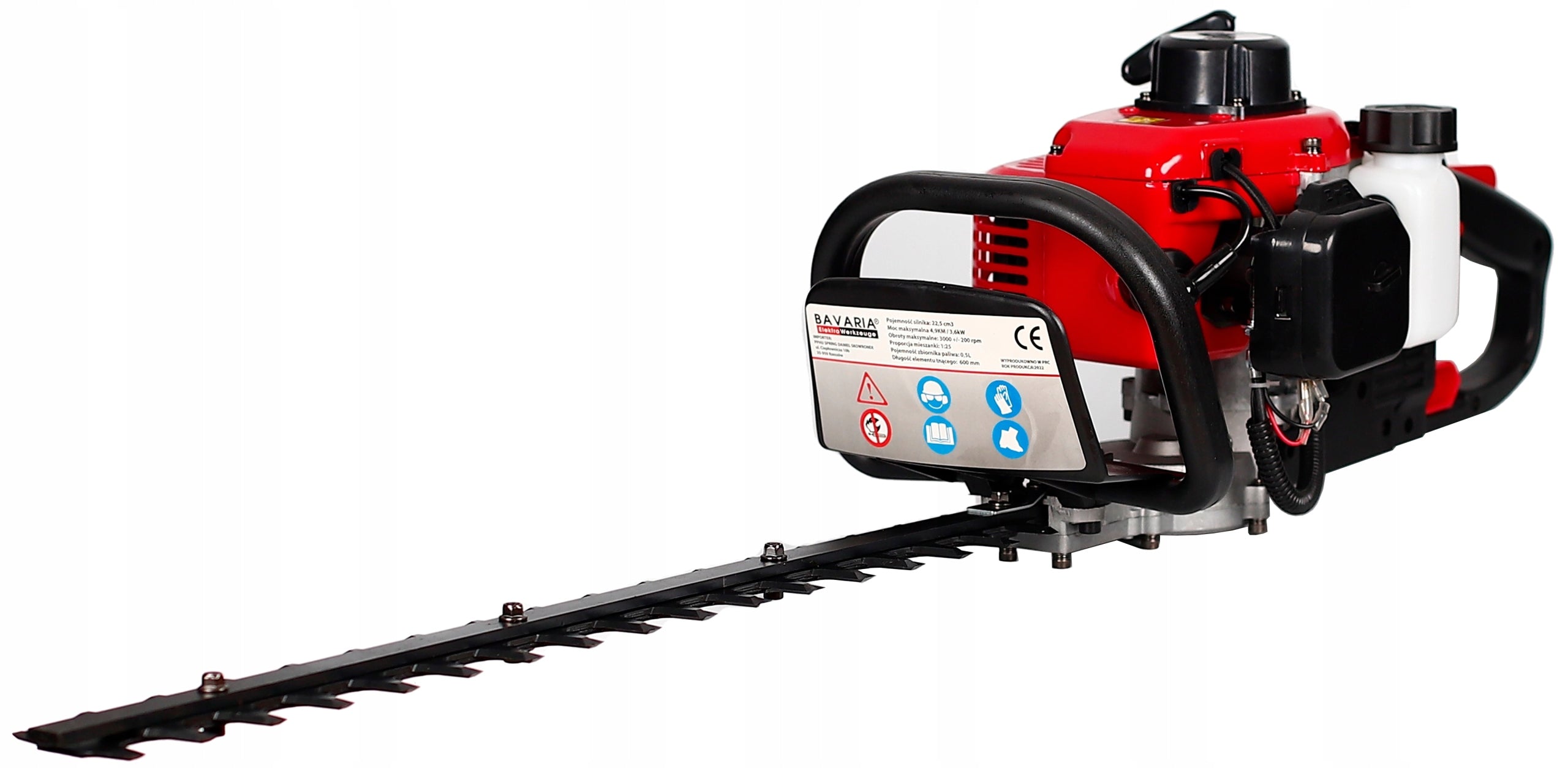 HEDGE TRIMMER 4.9KM 60CM + SET + OIL Power supply combustion