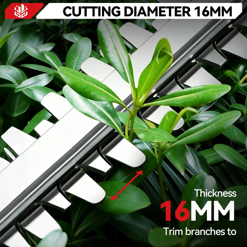 HEDGE TRIMMER BOOM ELECTRIC CORDLESS 270CM 2AKU Power supply battery operated