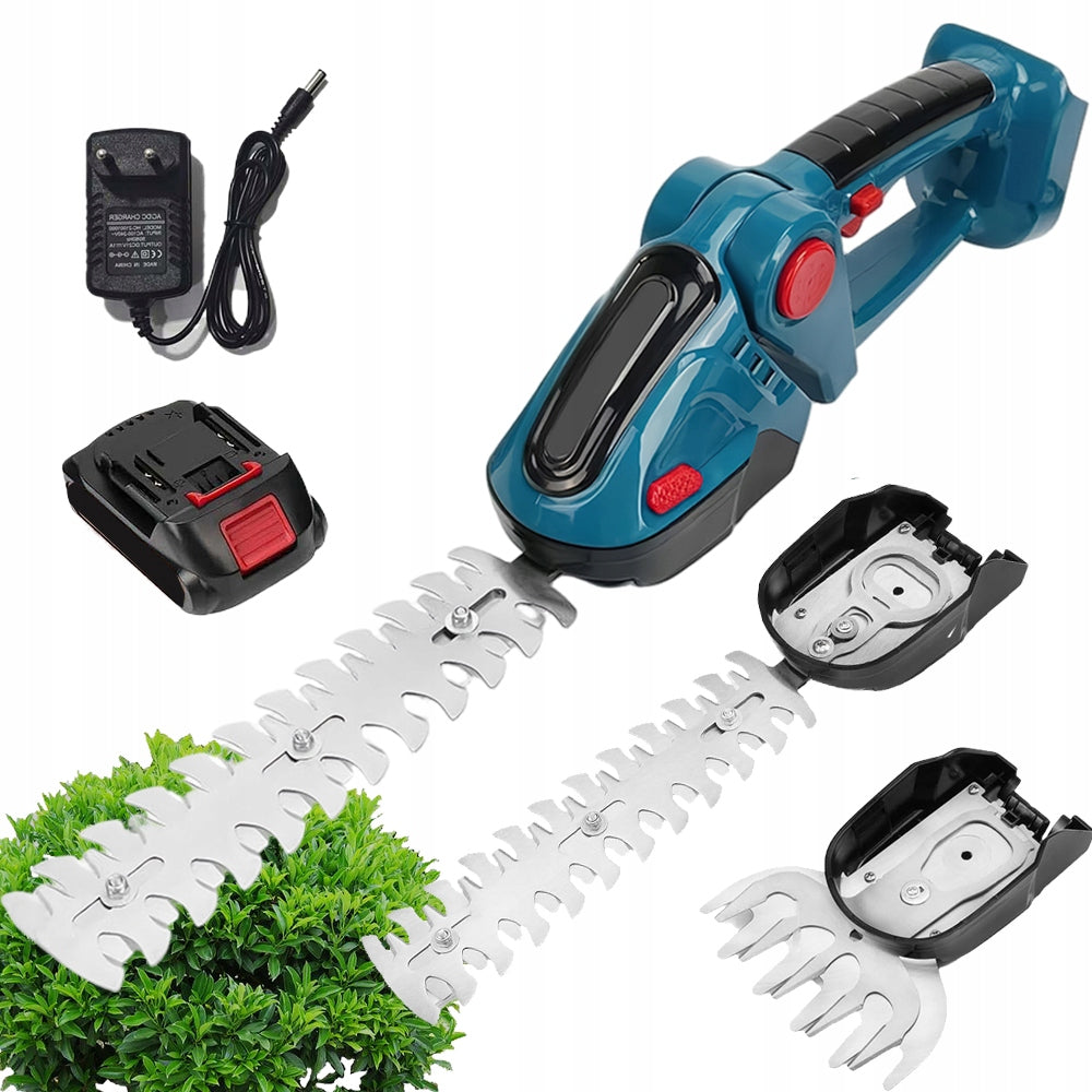 HEDGE TRIMMER CORDLESS 2IN1 REPLACEMENT SHRUB GRASS BLADES 500W