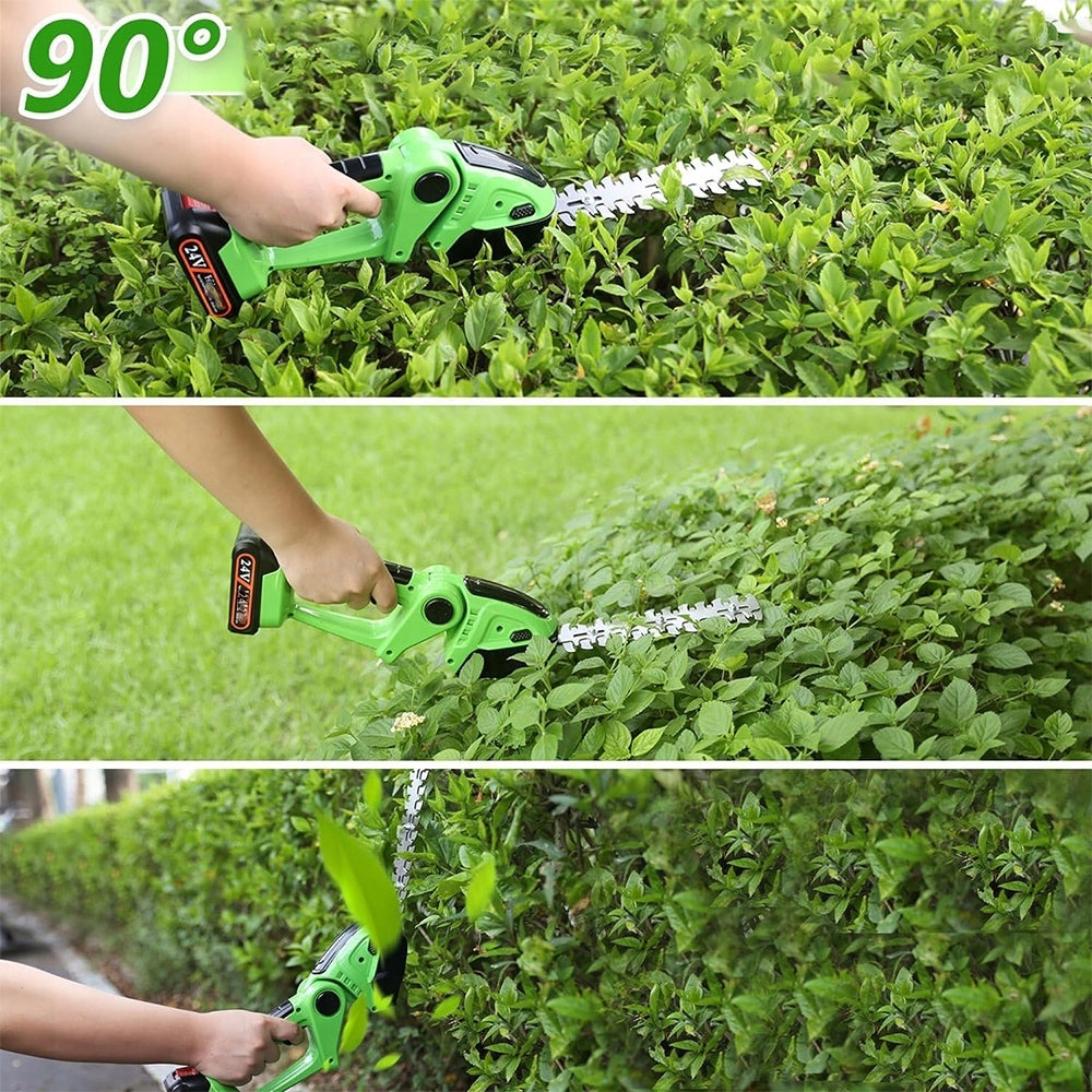 HEDGE TRIMMER CORDLESS SHEARS 2IN1 AKU PORTABLE 24V Packaging status original