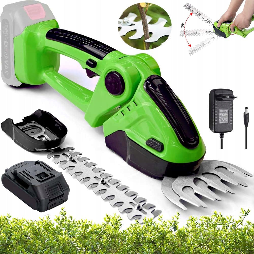 HEDGE TRIMMER CORDLESS SHEARS 2IN1 AKU PORTABLE 24V