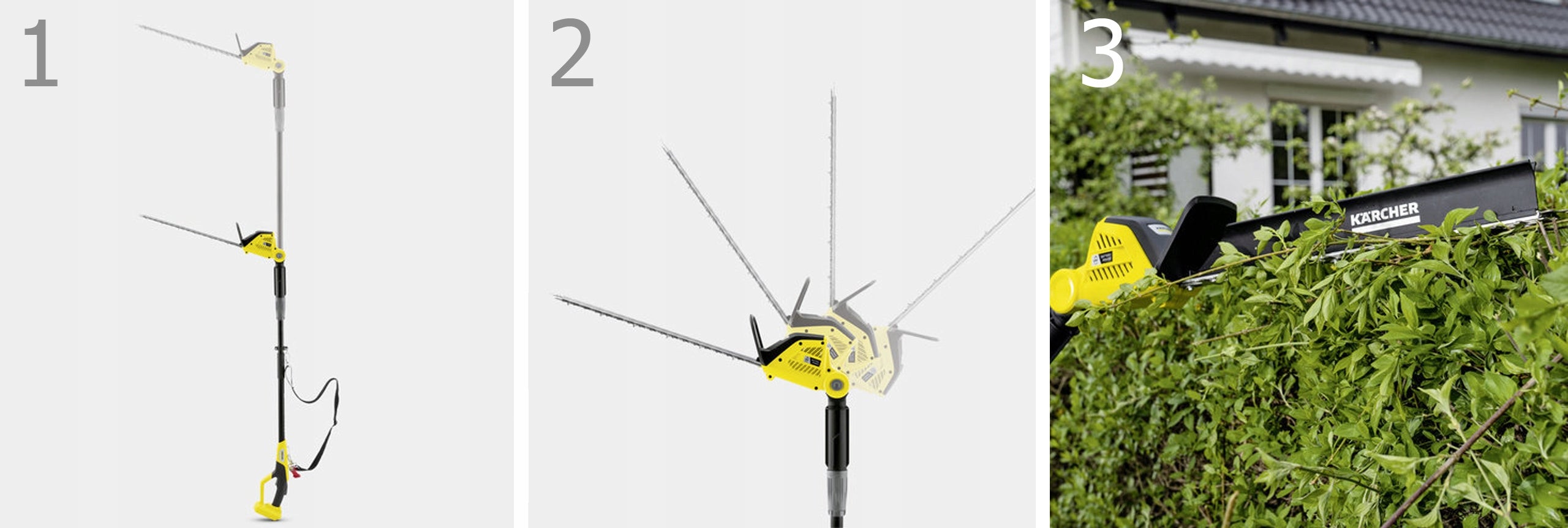 HEDGE TRIMMER KARCHER PHG 18-45 BATTERY FULL Maximum cut branch thickness 10 mm