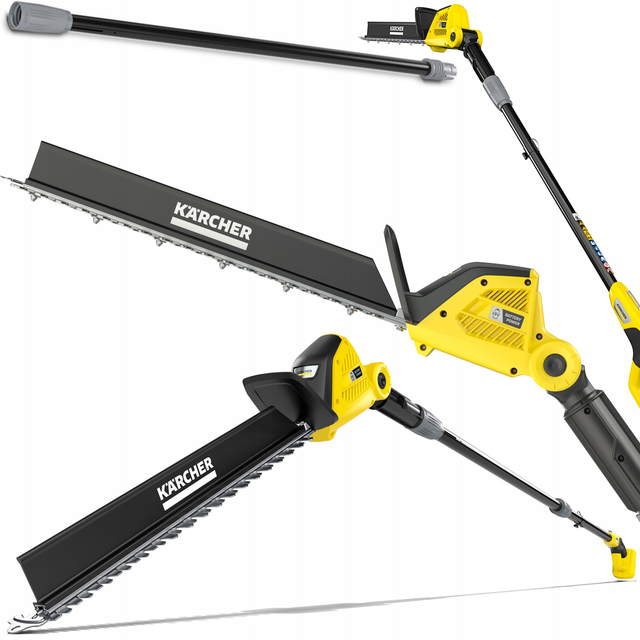 HEDGE TRIMMER KARCHER PHG 18-45 BATTERY FULL