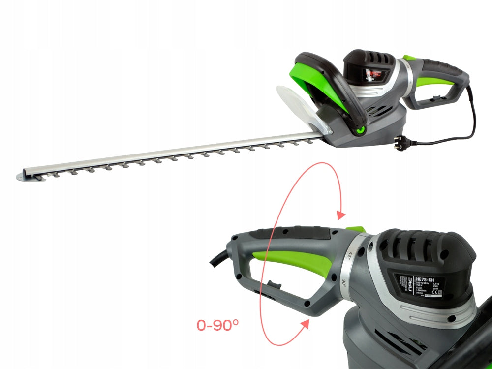 HEDGE TRIMMER NAC 750 IN CUTTING BLADE 61 CM ROTATING HANDLE STRONG Brand no brand