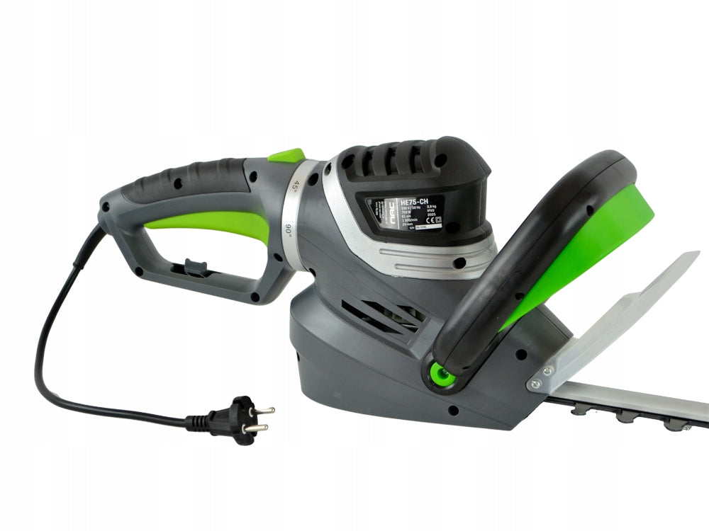 HEDGE TRIMMER NAC 750 IN CUTTING BLADE 61 CM ROTATING HANDLE STRONG Maximum cut branch thickness 24 mm