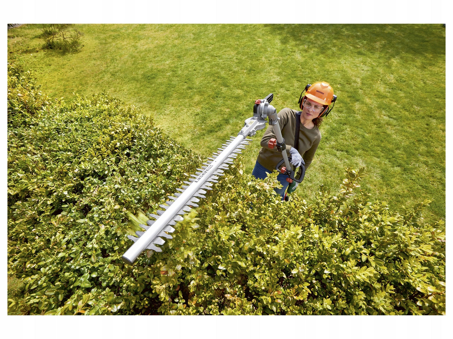 HEDGE TRIMMERS ELECTRIC TRIMMING Parkside PEHSL TELESCOPIC Working length 260 cm