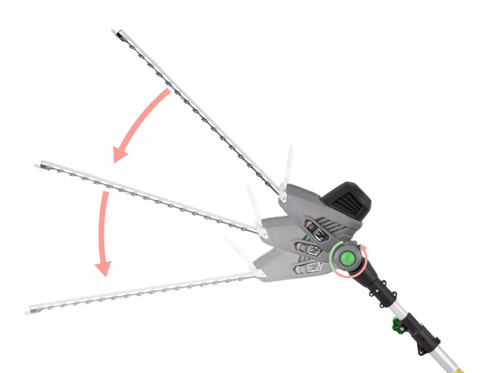 HEDGE TRIMMERS ON BOOM NAC 51 CM 600 IN ADJUSTABLE LENGTH Product weight with unit packaging 5.5 kg