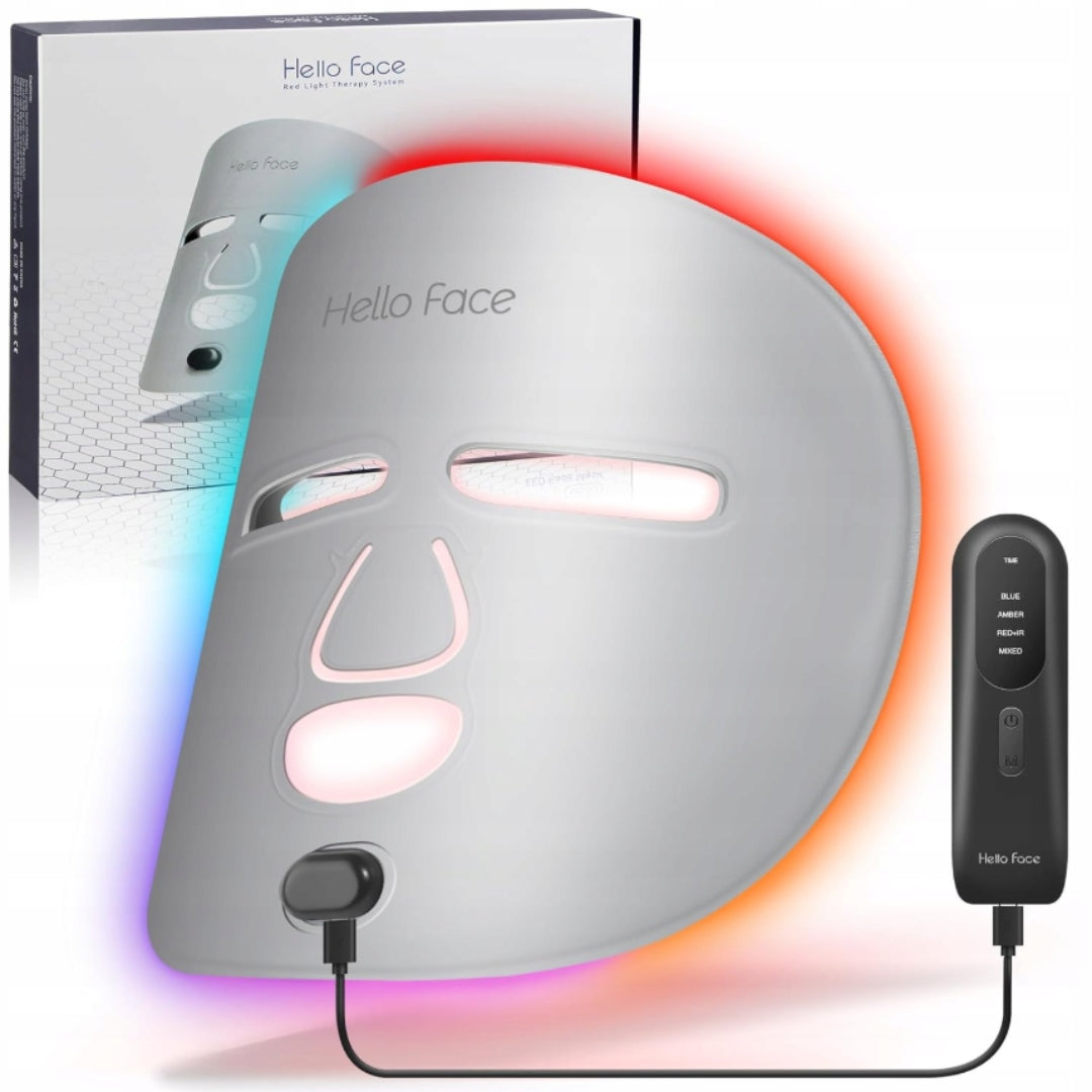 HELLO FACE LED Photon Therapy Mask 4in1 Infrared Photon Light
