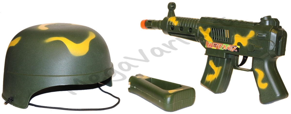 HELMET MILITARY HELMET or POLICE set Manufacturer code ZMI.88733