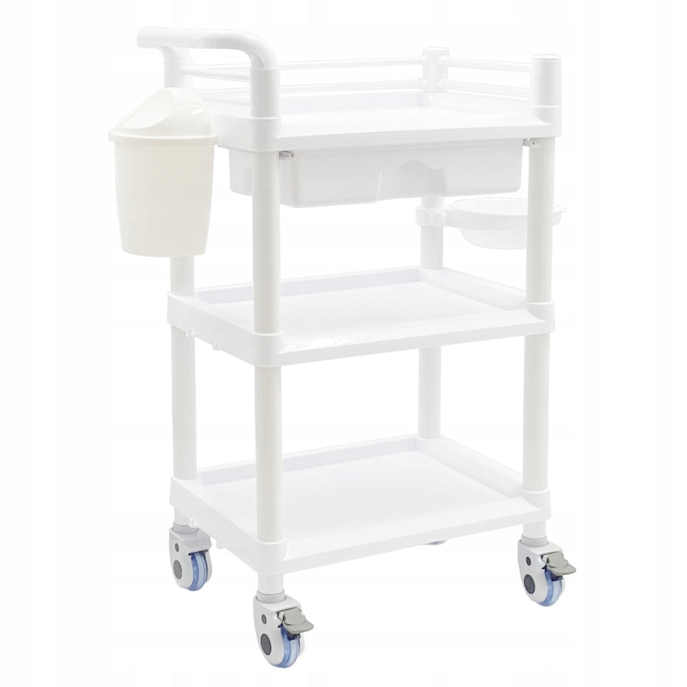 HELPER COSMETIC TABLE HAIRDRESSER TROLLEY FOR SPA SALON BOOKCASE 3 SHELVES W1 Brand Fantoma