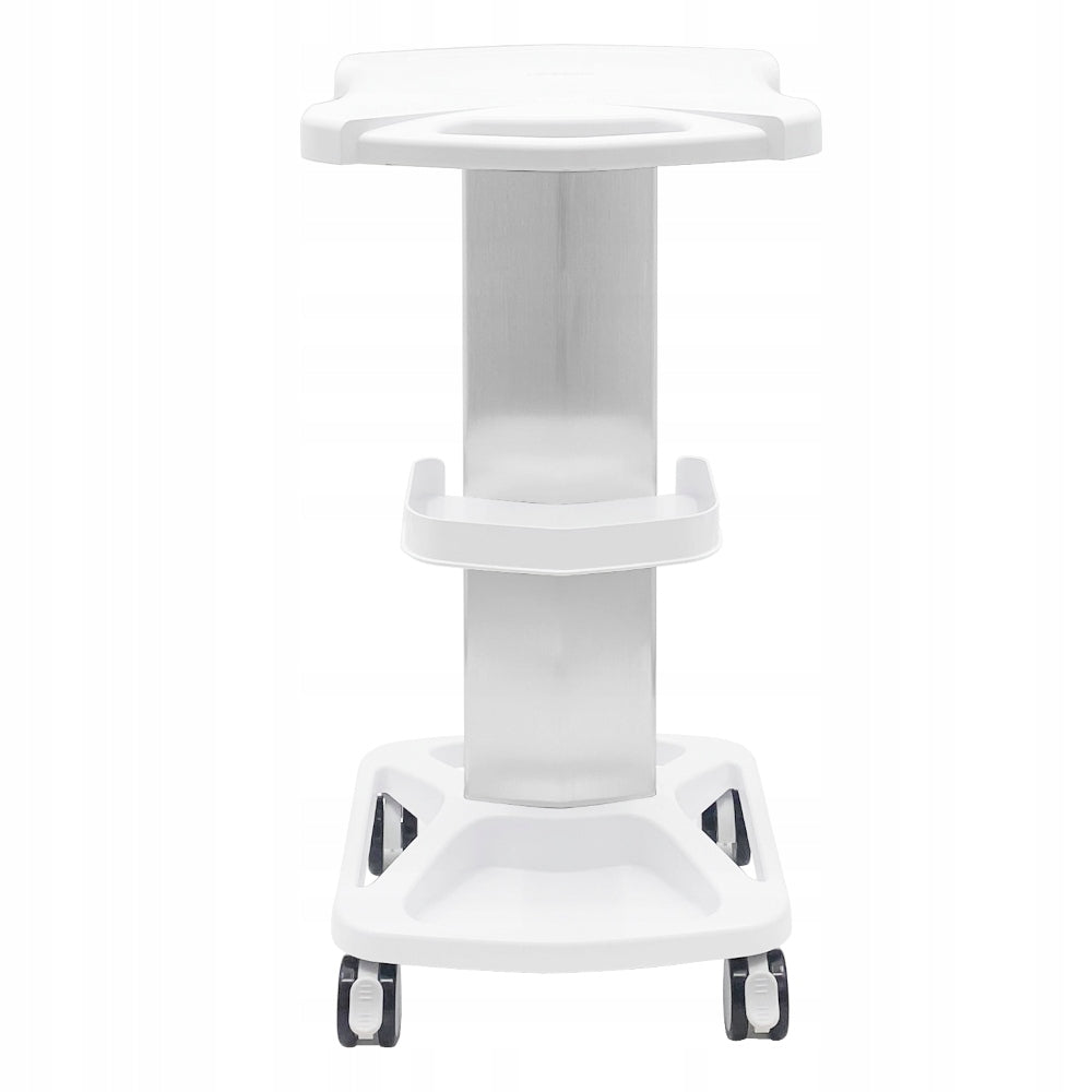 HELPER COSMETIC TABLE UNDER THE DEVICE FOR THE OFFICE TROLLEY SPA LAB WHEEL Color white