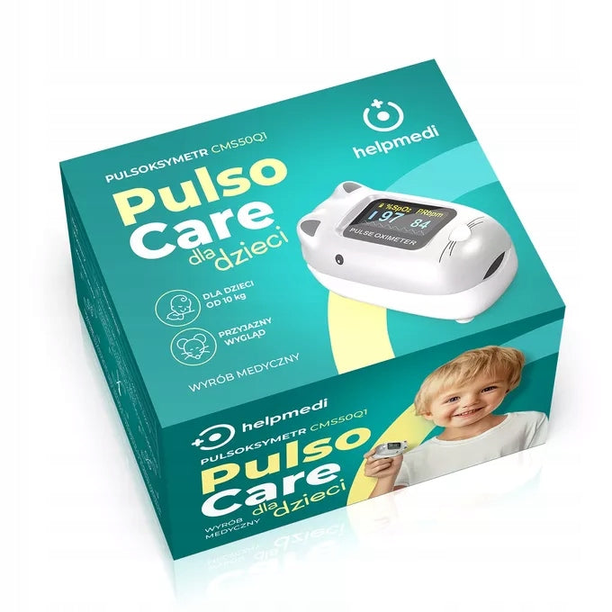 HELPMEDI PULSECARE PULSE OXIMETER MOUSE PULSE MEASUREMENT AND MONITORING FOR CHILDREN