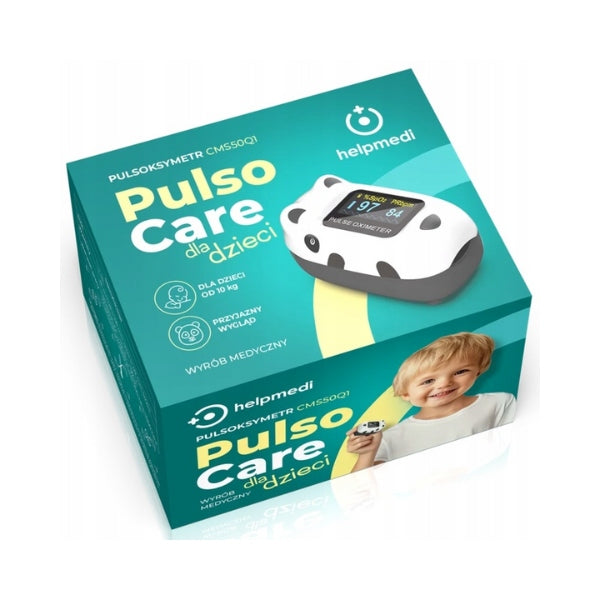 HELPMEDI PULSECARE PULSE OXIMETER PANDA PULSE MEASUREMENT AND MONITORING FOR CHILDREN