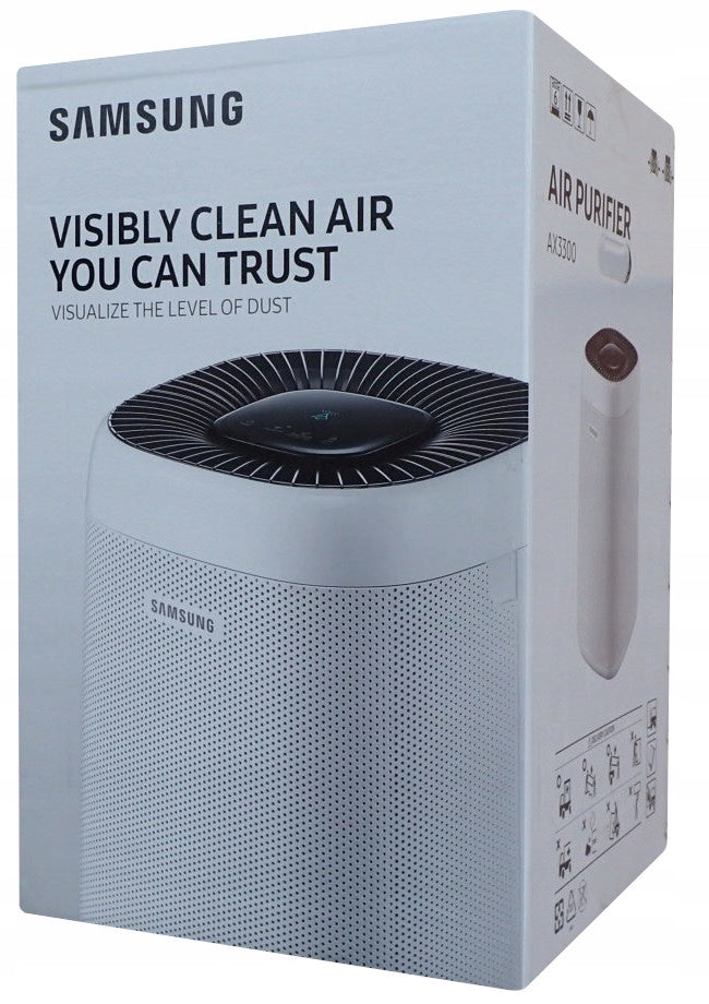 HEPA Air Purifier Samsung AX34R3020WW Removes Odors 34m² Packaging status original