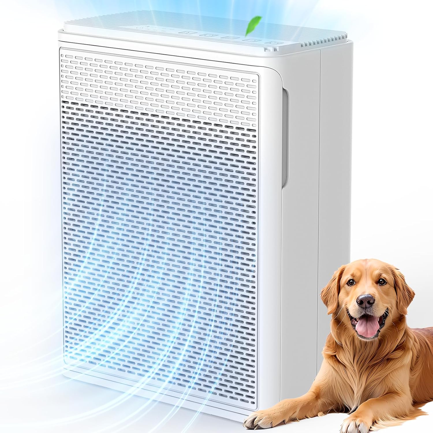 HEPA H13 Air Purifier for Animal House Large Rooms