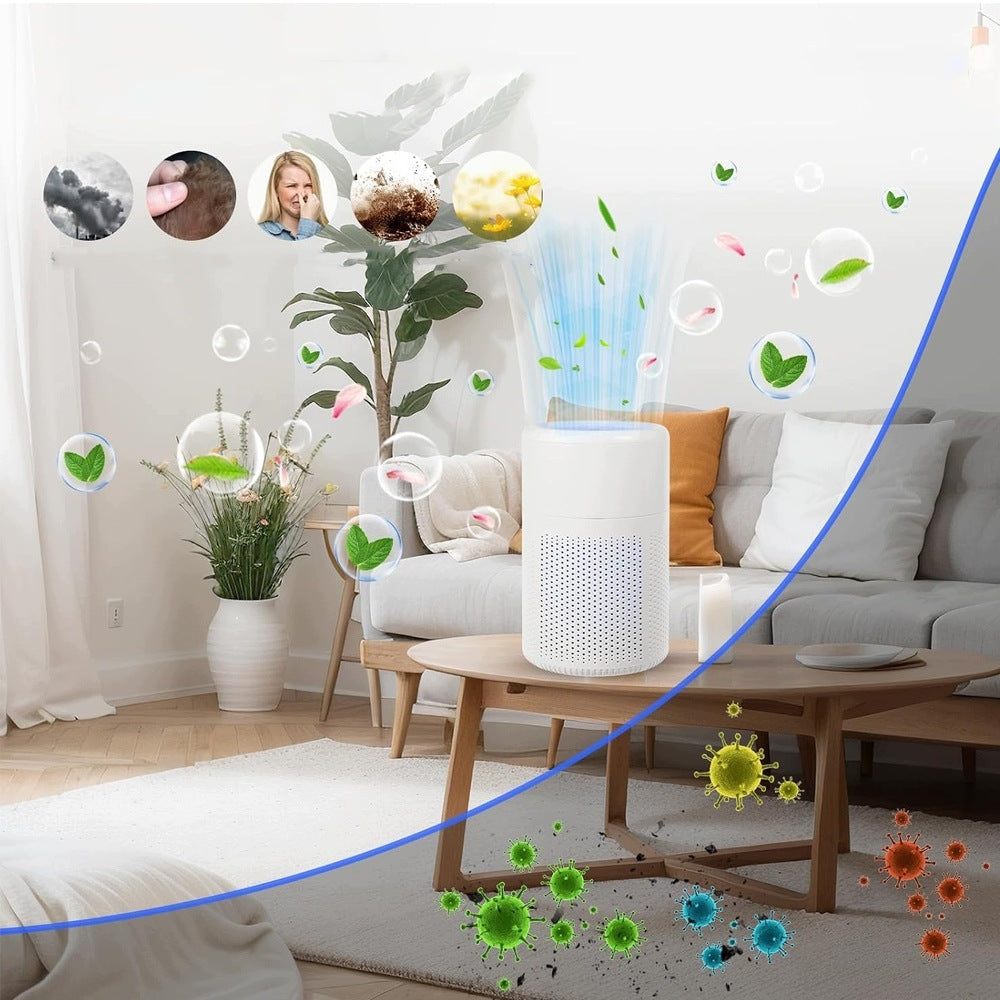HEPA H13 Air Purifier for Small Rooms USB Quiet 25dB Brand Bedee