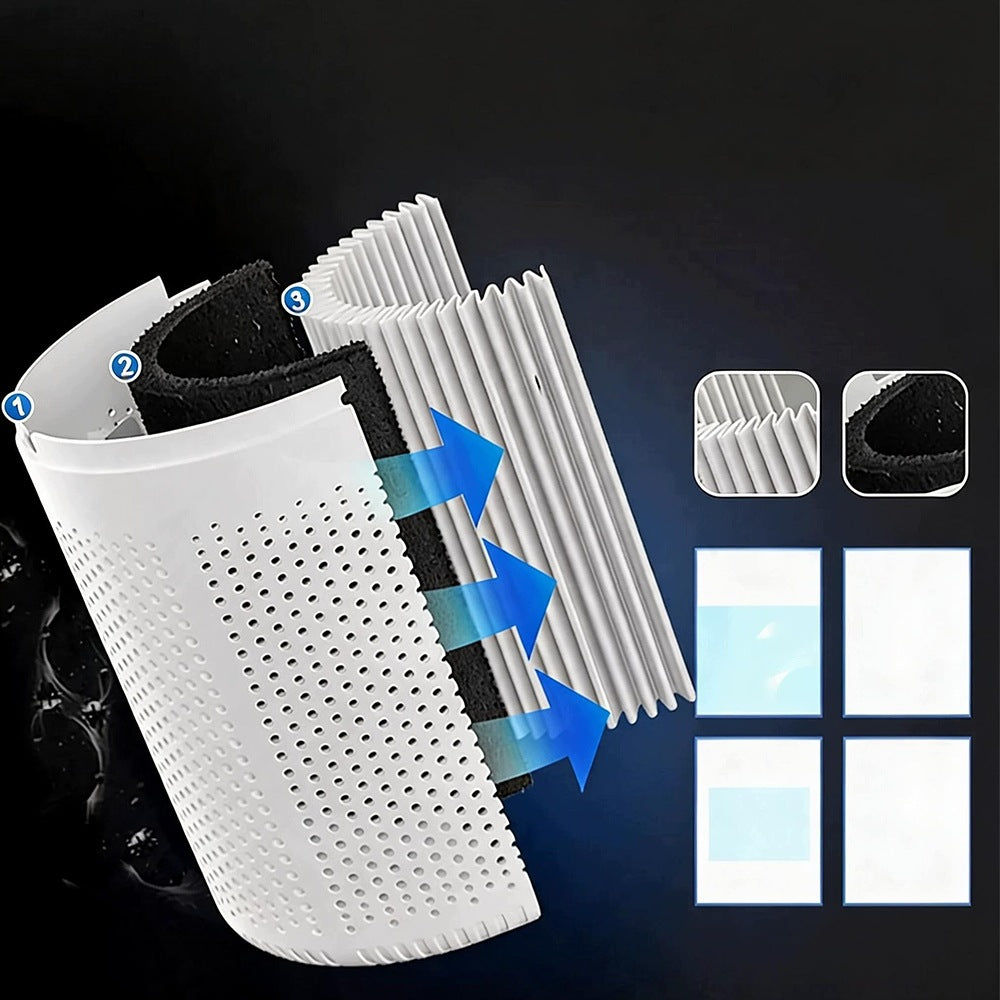 HEPA H13 Air Purifier for Small Rooms USB Quiet 25dB Packaging status original