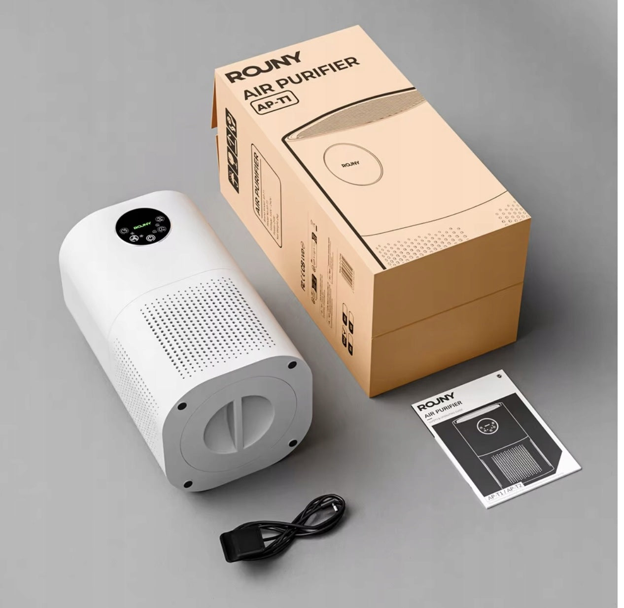 HEPA air purifier H13 60m² silent anti-allergic filter Brand no brand