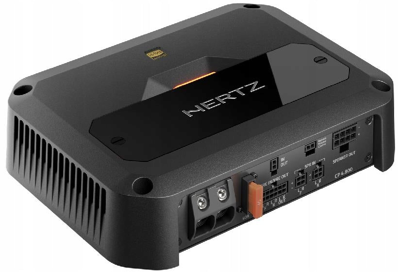 HERTZ CENTO CP 4.800 "D" 4 CHANNEL CAR AMPLIFIER 760W +CAP Packaging status original