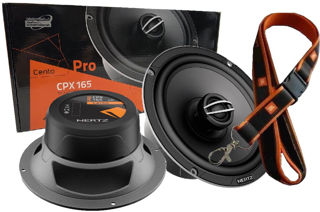 HERTZ CENTO PRO CPX 165 165MM /TWO-WAY SPEAKERS /285W STRONG JUICY BASS Packaging status original