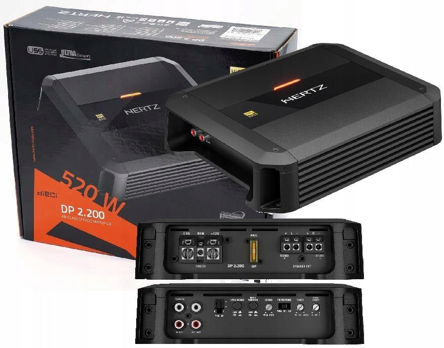 HERTZ DP 2.200 - CAR AMPLIFIER / 260W - 2 CHANNEL