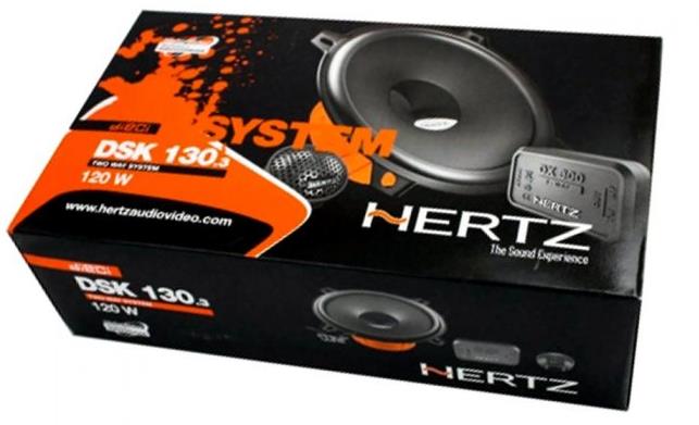 HERTZ DSK 130.3 13cm SYSTEM BASS SPEAKERS + TWEETERS - 120WATT Manufacturer code DSK130.3