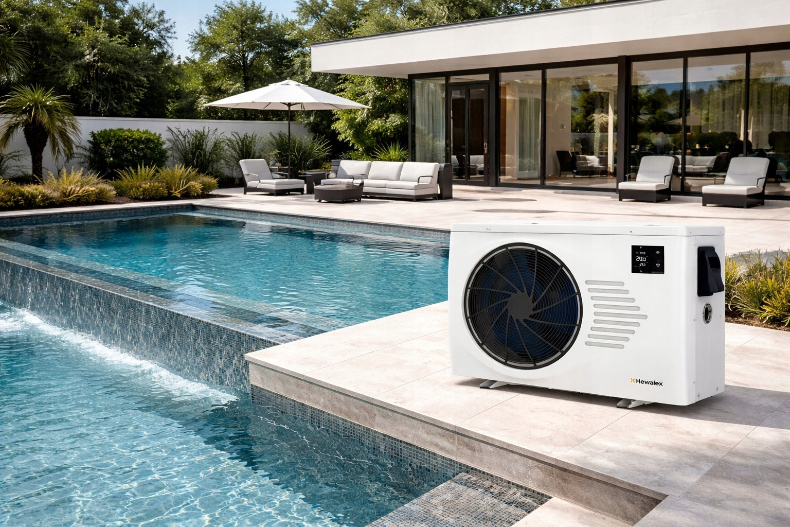 HEWALEX PCWBi 11,5 kW-C HEAT PUMP FOR SWIMMING POOL 11,5kwc INVERTER BAJPAS Packaging status original