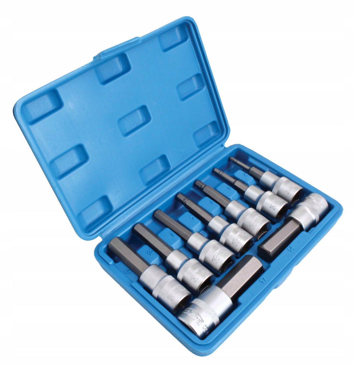 HEX SOCKET WRENCHES 4-17 80 mm 1/2 9 pcs Manufacturer code S-H912S
