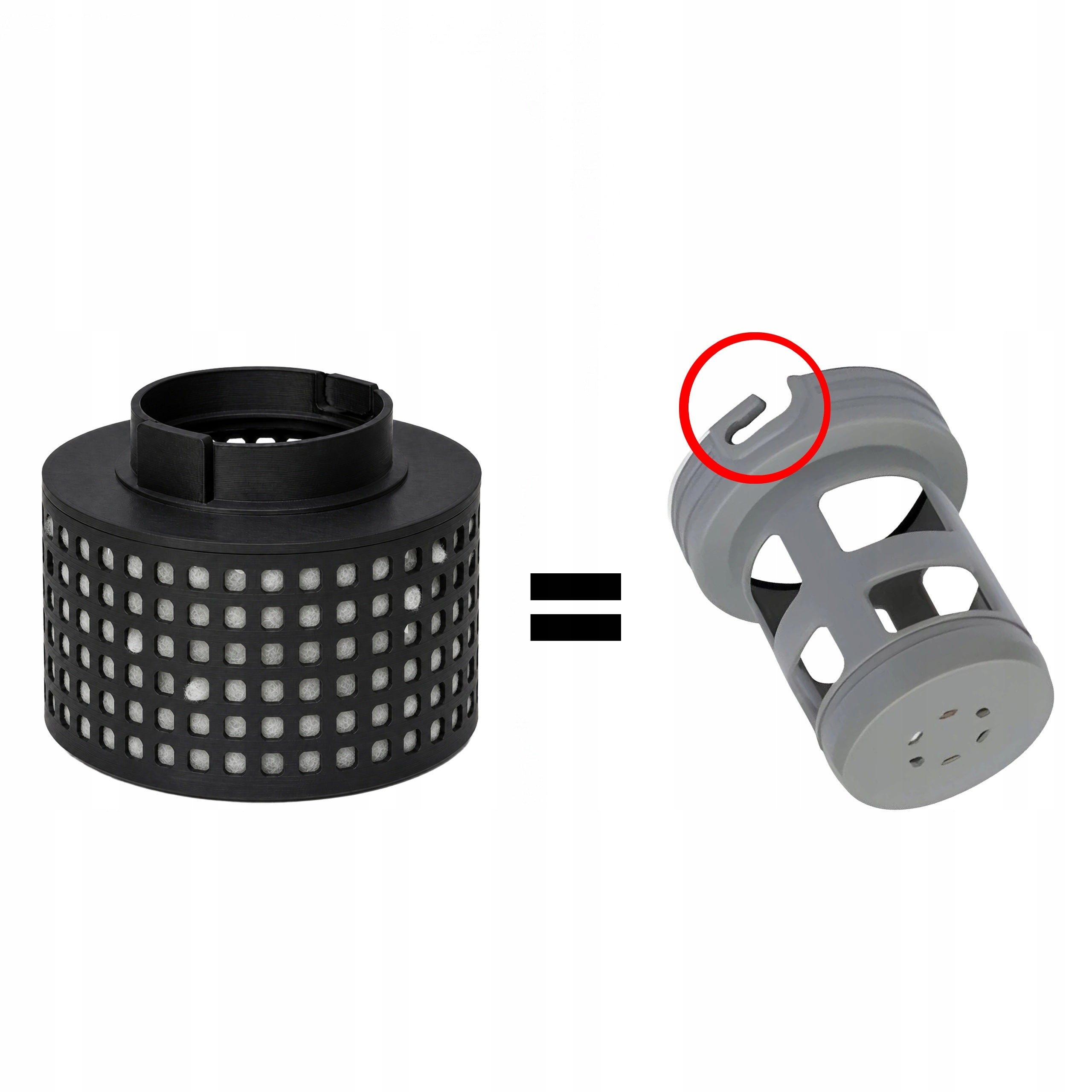 HH-LF90 Filter Adapter for JACUZZI MSpa + Filter Balls, NEW 2026 Version Manufacturer code jacuzzi_mspa