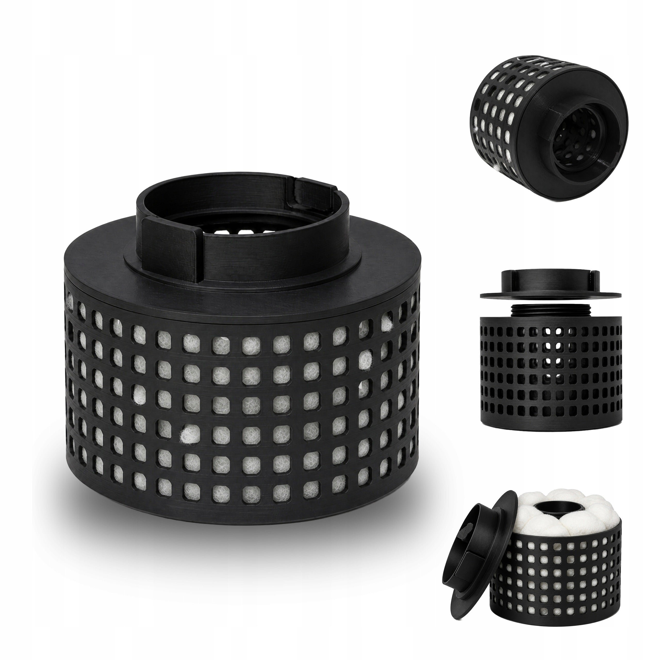 HH-LF90 Filter Adapter for JACUZZI MSpa + Filter Balls, NEW 2026 Version