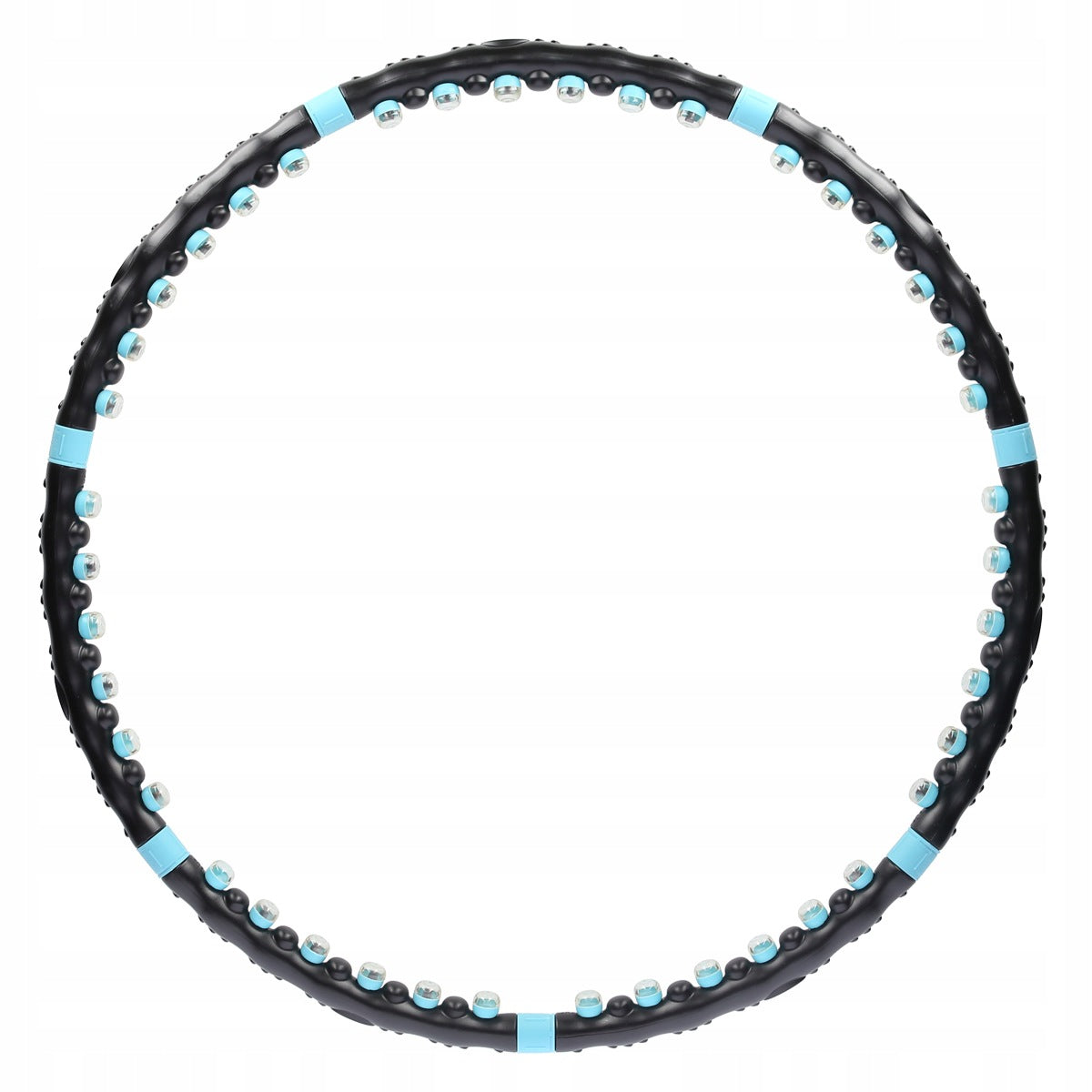 HHP006 BLACK-BLUE HULA HOOP WITH MAGNETS 98CM HMS