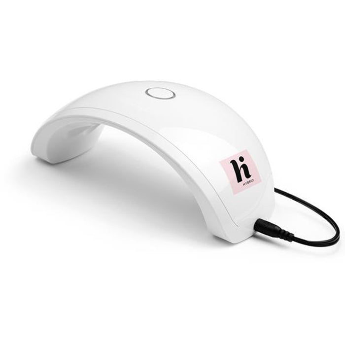 HI HYBRID NAIL LAMP UV LED WHITE MANICURE HYBRID GELS 10W