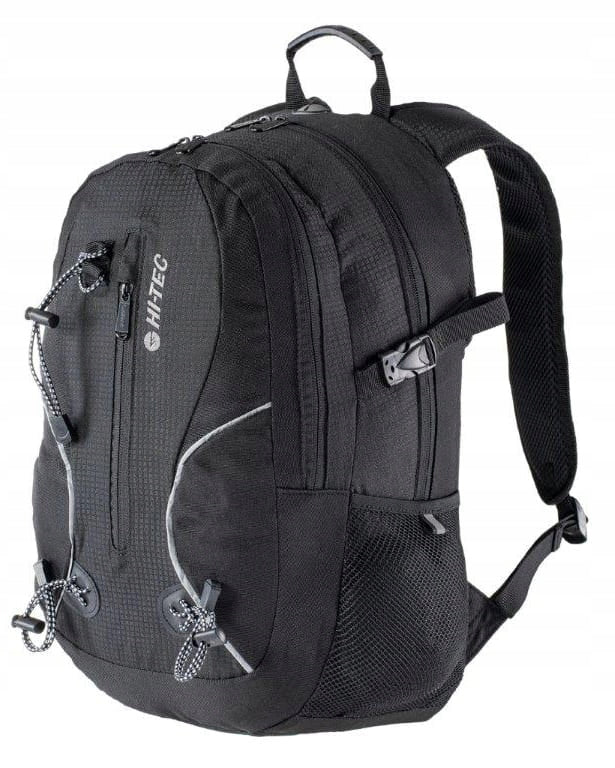 HI-TEC MEN'S HIKING BACKPACK BLACK TREKKING Brand Hi-Tec