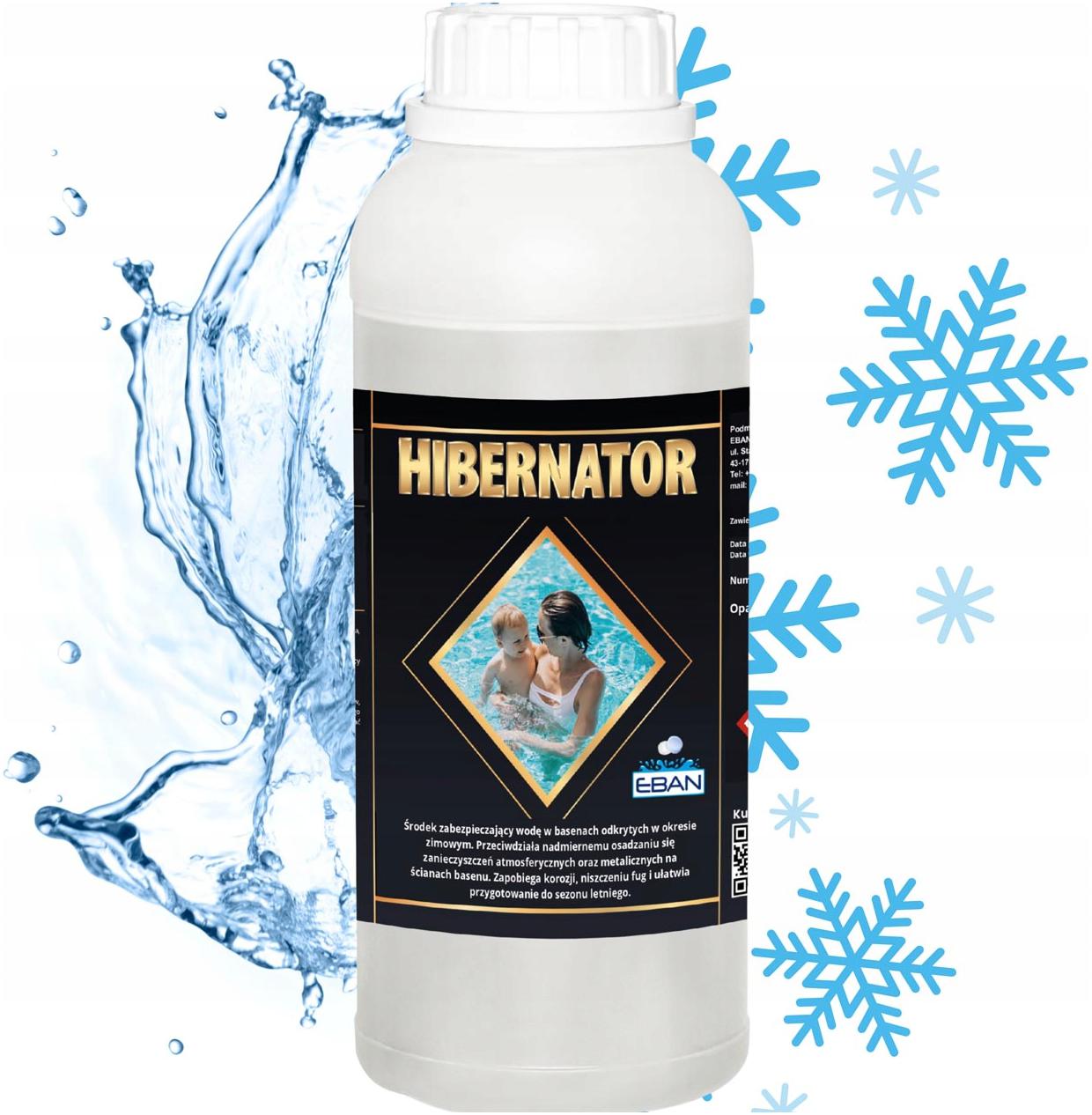 HIBERNATOR 1L WINTERING LIQUID FOR SWIMMING POOL CHEMISTRY FOR WINTER WINTERING