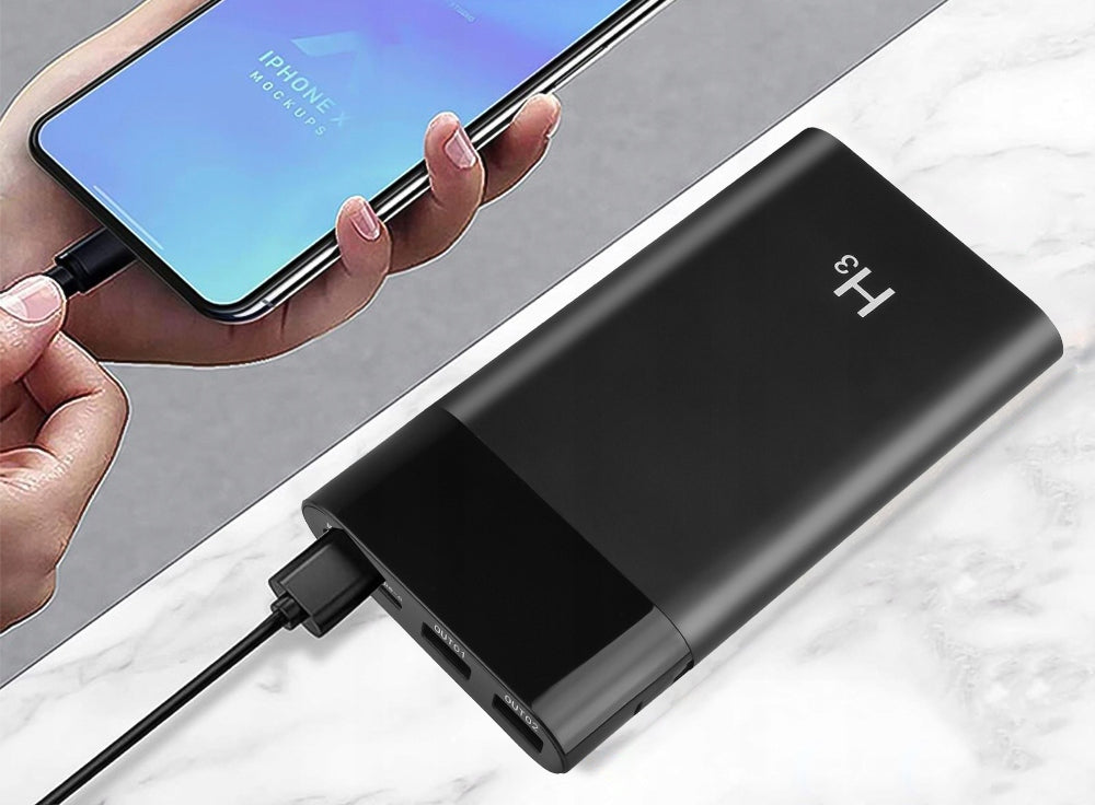 HIDDEN CAMERA POWERBANK H3 RECORDING DETECTION AT NIGHT UP TO 20 HOURS FULL HD Packaging status original