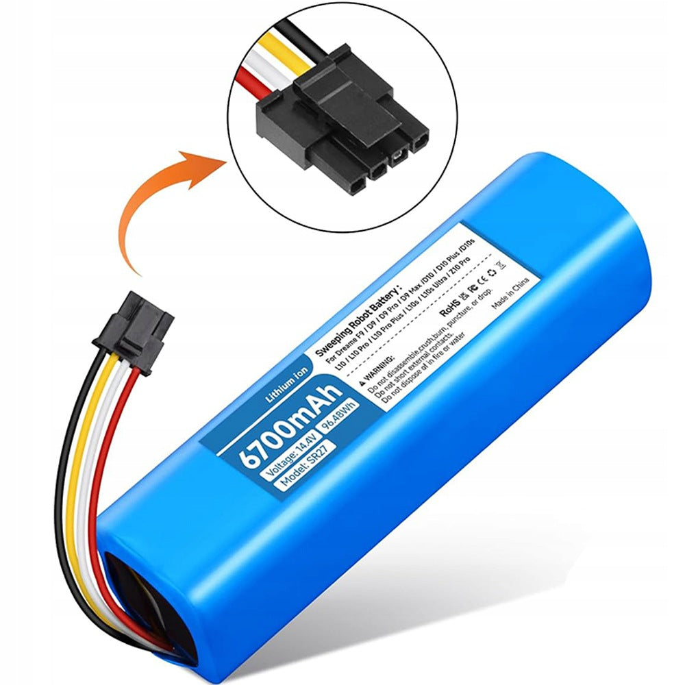 HIGH CAPACIOUS 14.4V 6700MAH BATTERY FOR XIAOM VACUUM CLEANERS Manufacturer Cameron Sino