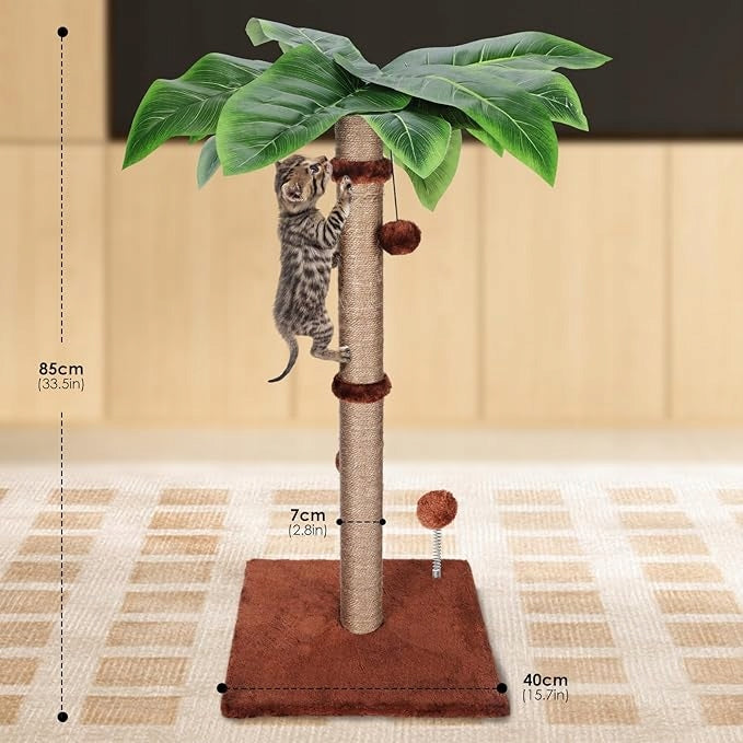 HIGH CAT SCRATCHER POST TOWER PALM 85 CM TOY Manufacturer code do wspinaczki