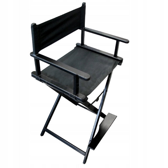 HIGH MAKEUP CHAIR MAKE-UP ALUMINUM BLACK MAKE-UP