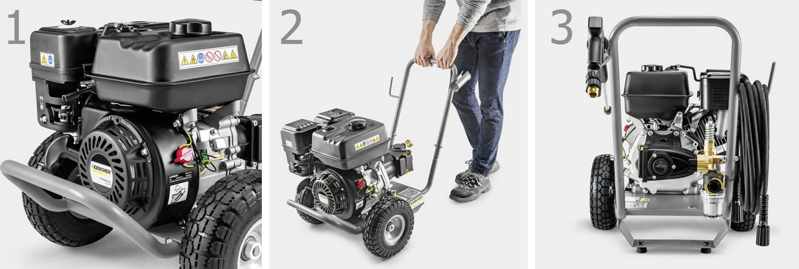 HIGH PRESSURE DIESEL WASHER HD 9/25 KARCHER Pump type brass