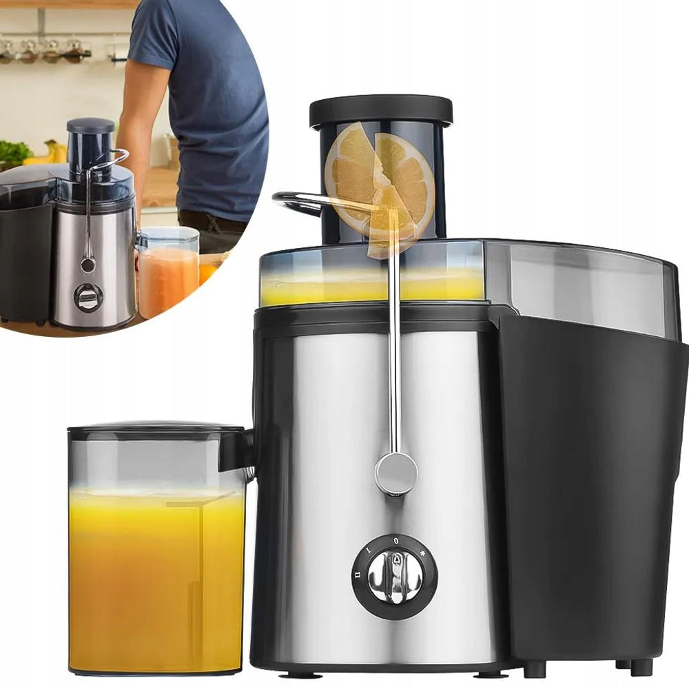 HIGH SPEED JUICER 800W For Fruit And Vegetable Large Hole