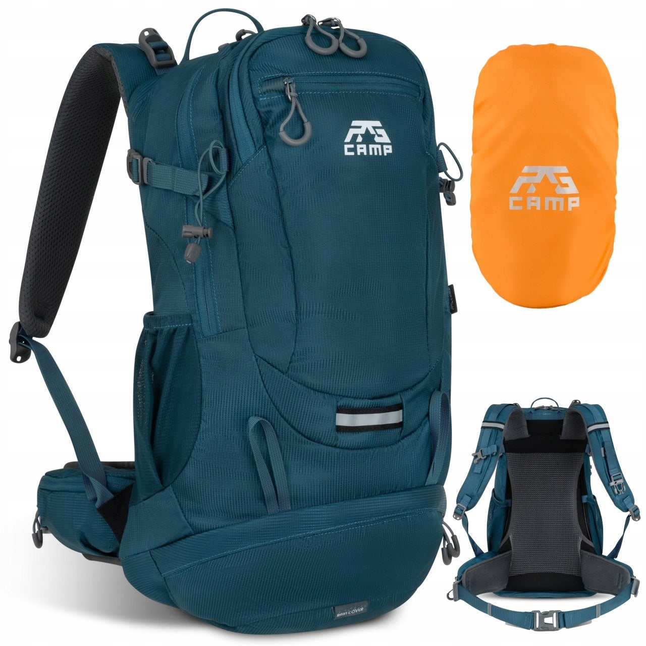HIKING BACKPACK 25L trekking in the mountains light with frame RG CAMP Active