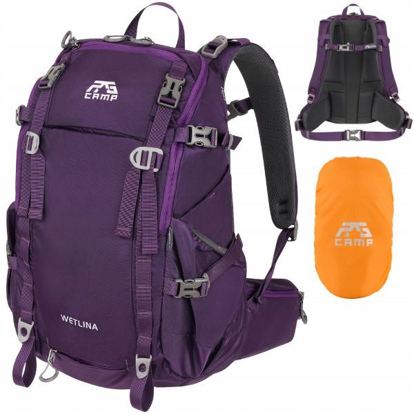HIKING BACKPACK 30L WOMEN'S MOUNTAIN TREKKING RG CAMP