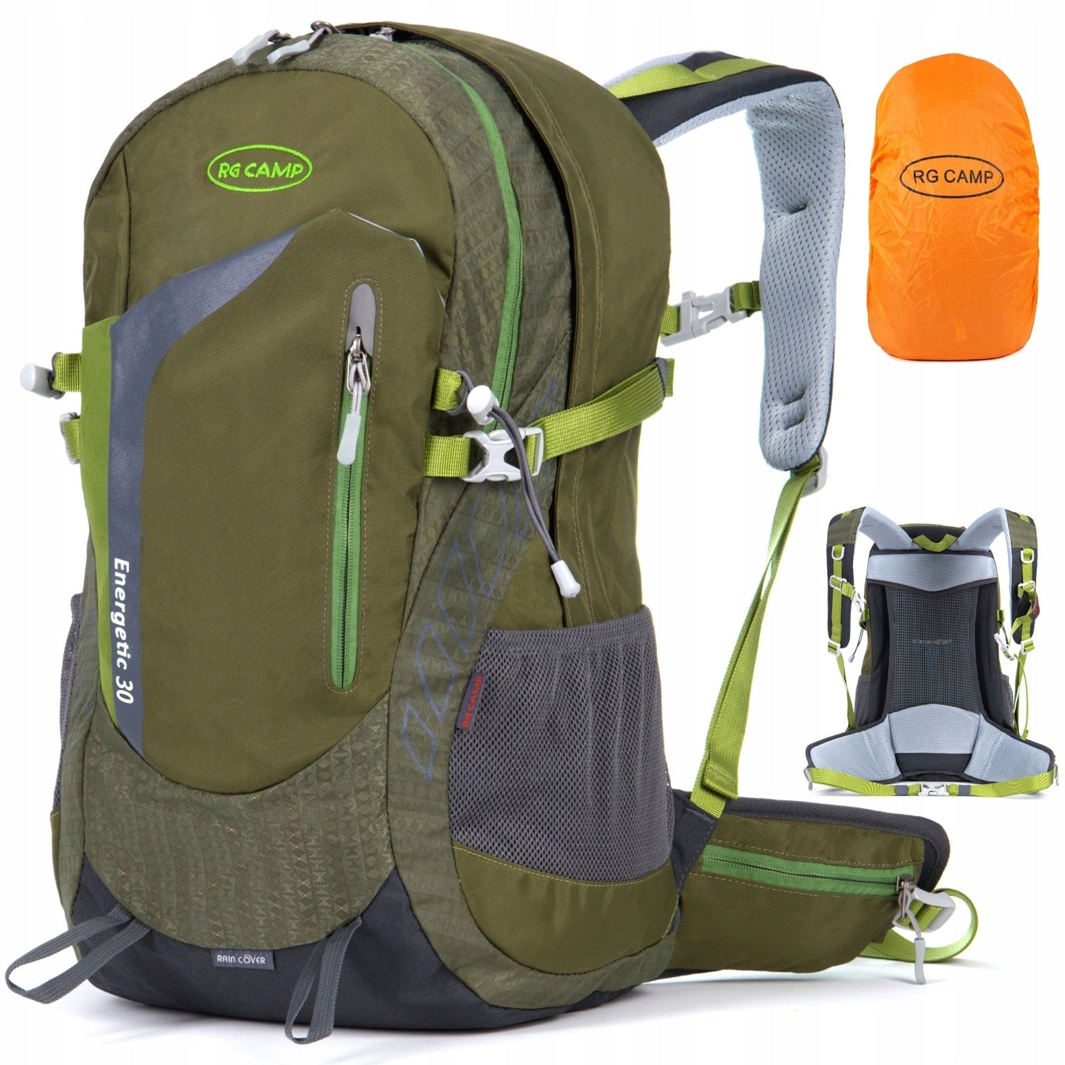 HIKING BACKPACK 30L trekking men's mountain women strong in the mountains RG CAMP