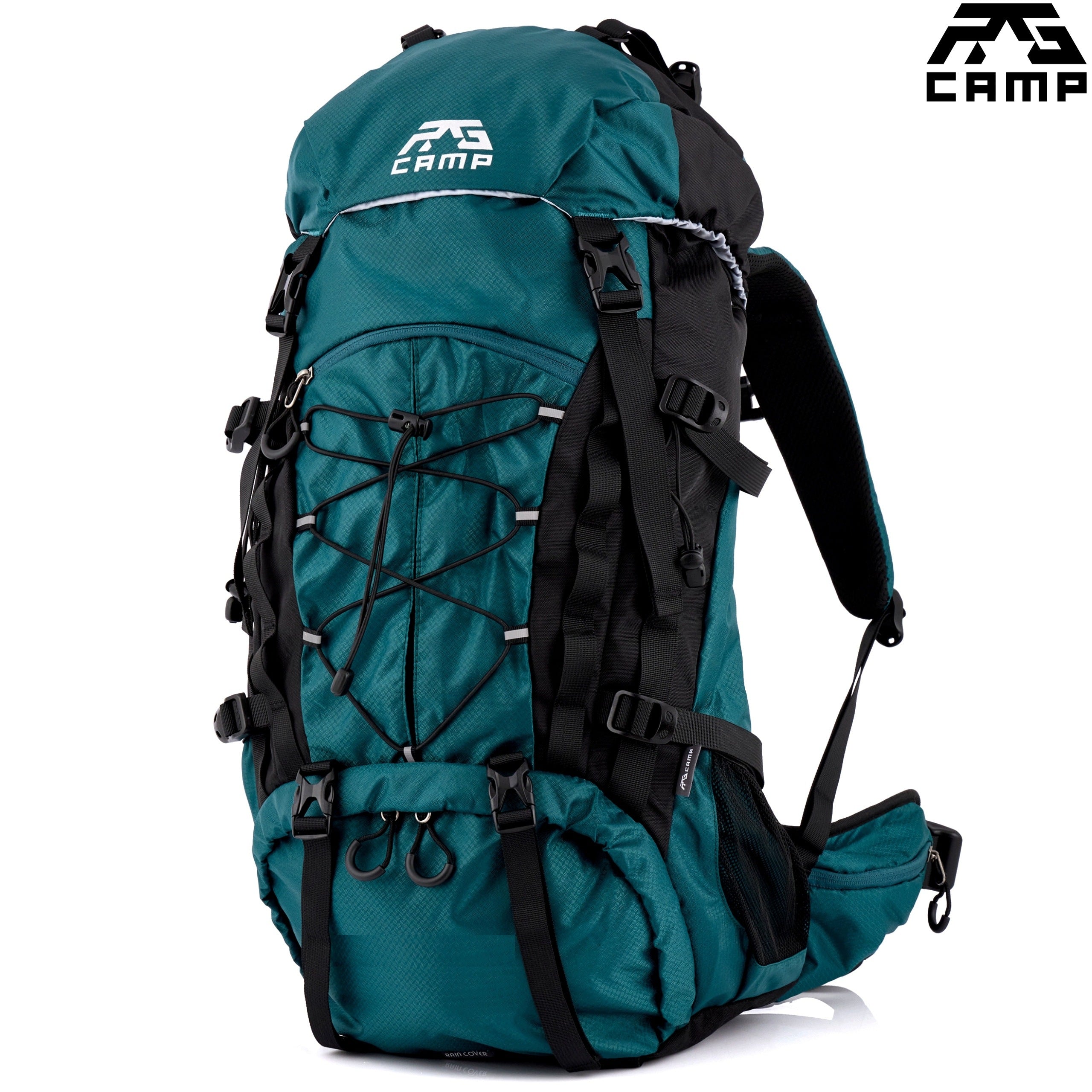HIKING BACKPACK 40 l trekking frame in the mountains large RG CAMP Adventure Manufacturer code Plecak turystyczny PT45