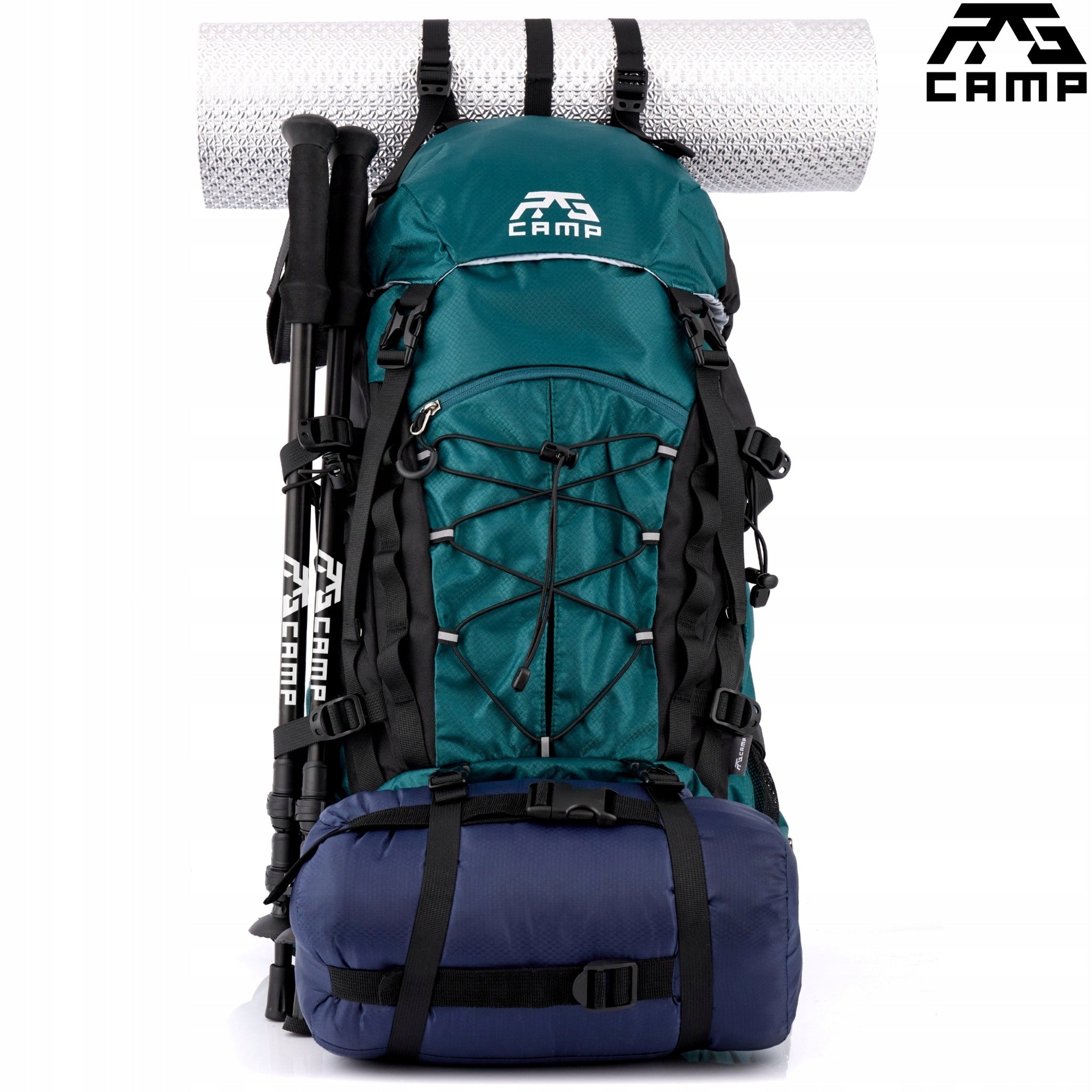 HIKING BACKPACK 40 l trekking frame in the mountains large RG CAMP Adventure Packaging status original