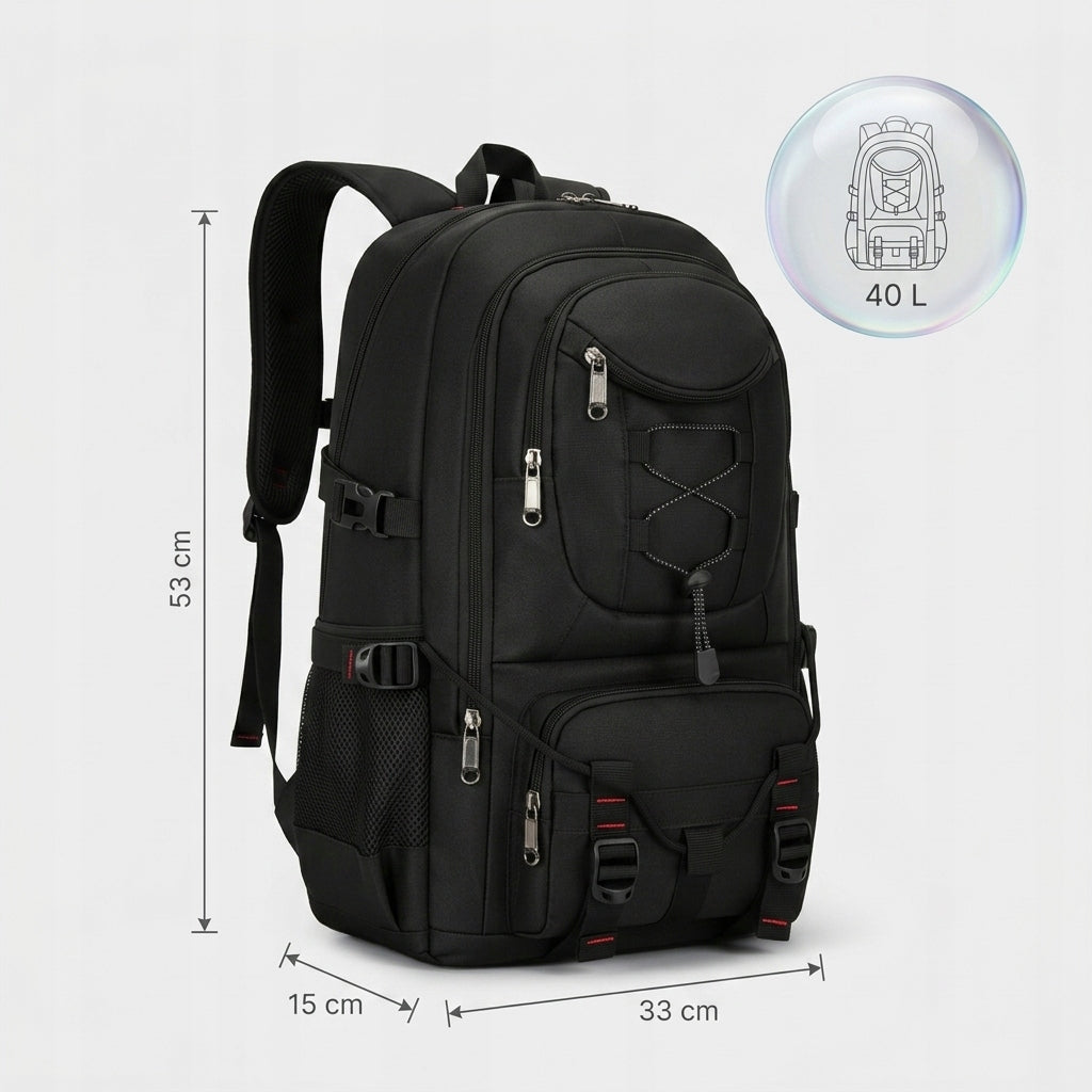 HIKING BACKPACK 40l trekking camping mountain women's men 53x33x15 Packaging status original